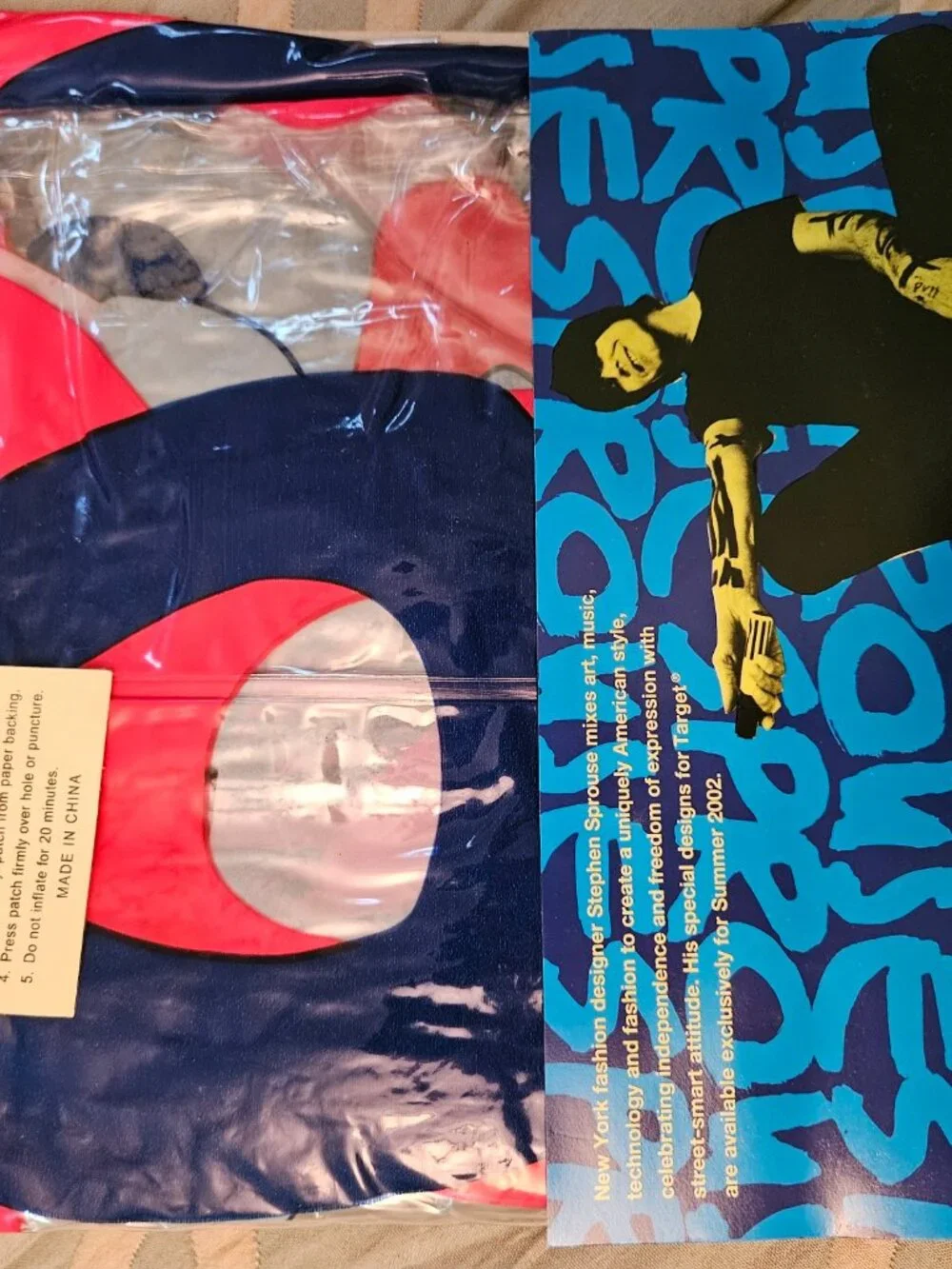 Stephen Sprouse Air Mattress Limited Edition  2002